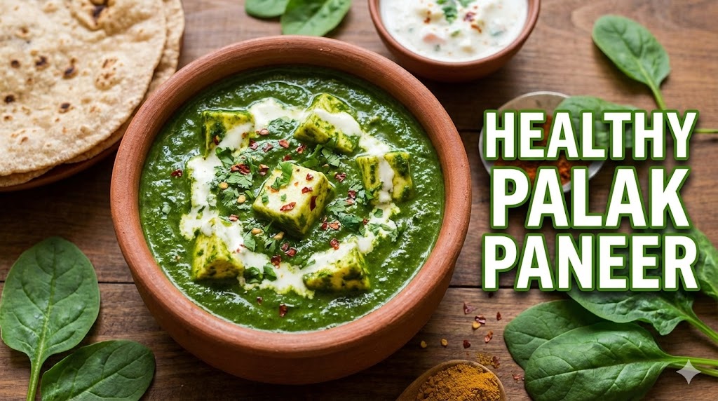 Healthy Palak Paneer